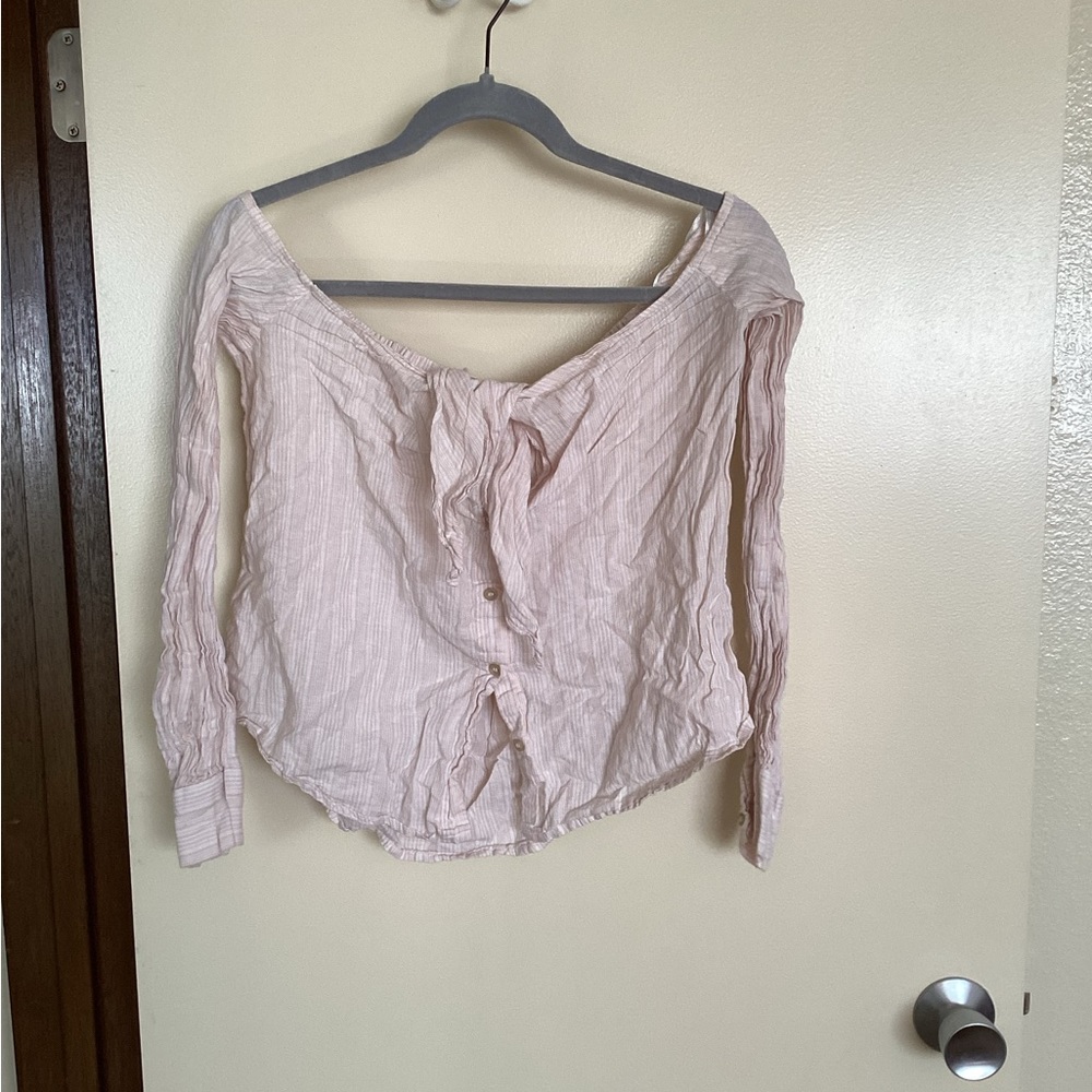Free people off the shoulder top